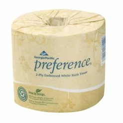 Best reviews of ❤️ Georgia-Pacific Preference® 4-1/2 in. 2-Ply Bathroom Tissue in White (Case of 80) 🥰
