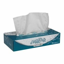 Wholesale 💯 Georgia-Pacific Angel Soft Professional Series™ 8-4/5 in. Premium Facial Tissue in White (Case of 30) ✨