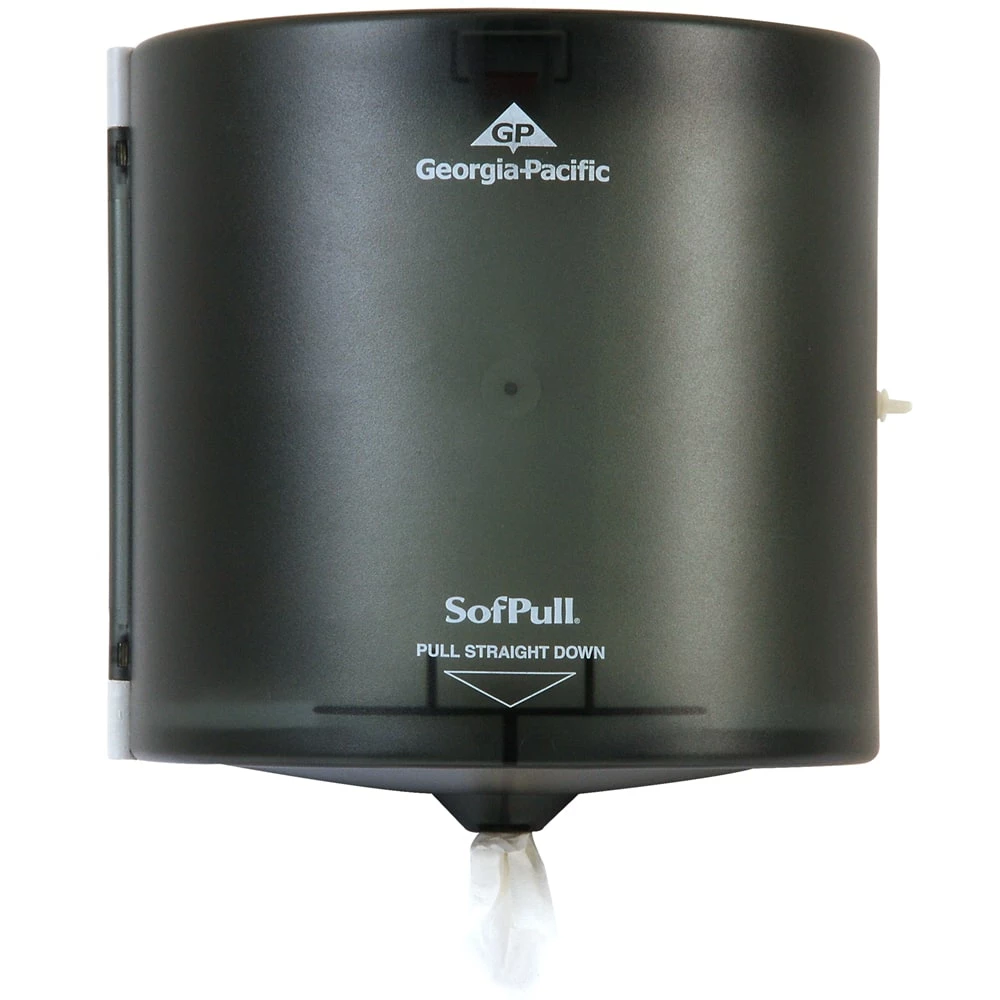 Discount 👏 Georgia-Pacific SofPull® High Capacity Center Pull Dispenser in Translucent Smoke 🎁