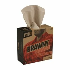 Deals ⌛ Georgia-Pacific Brawny Industrial® 16-3/4 in. 3-Ply Paper Wiper in Brown 10-Pack 🎁