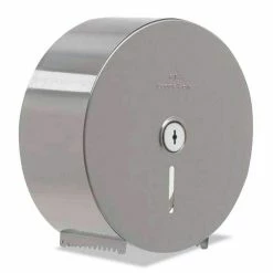 Best Sale ✨ Georgia-Pacific 9 in. Jumbo Jr Toilet Tissue Dispenser in Stainless Steel ⌛