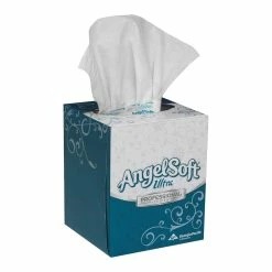 Brand new 🥰 Georgia-Pacific Angel Soft Professional Series™ 8-1/2 in. Premium Facial Tissue in White 🎉