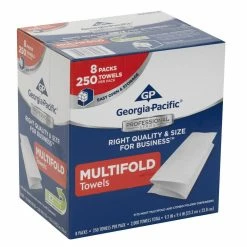 Coupon 🤩 Georgia-Pacific Pacific Blue Ultra™ 1 Ply Multi-fold Towel in White (Pack of 8) 👏