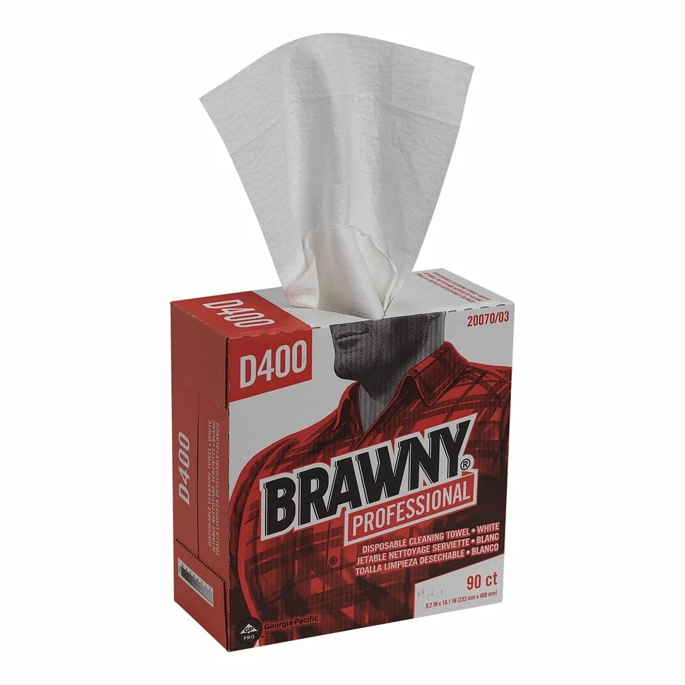 Budget 🤩 Brawny Industrial® 16-3/10 in. All-Purpose Wipes in White (Case of 10) 🌟