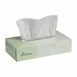 Deals ✨ Georgia-Pacific Envision® 8-3/8 in. 2-Ply Facial Tissue in White ✔️